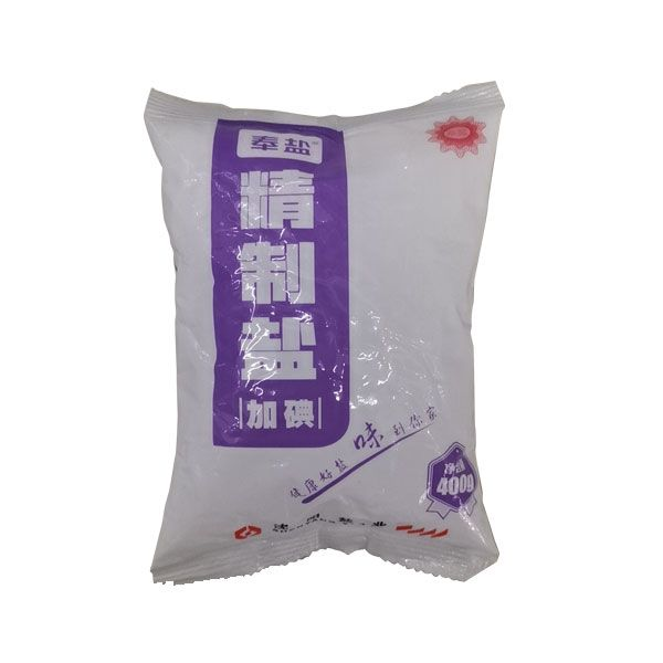奉盐加碘精制盐 400克