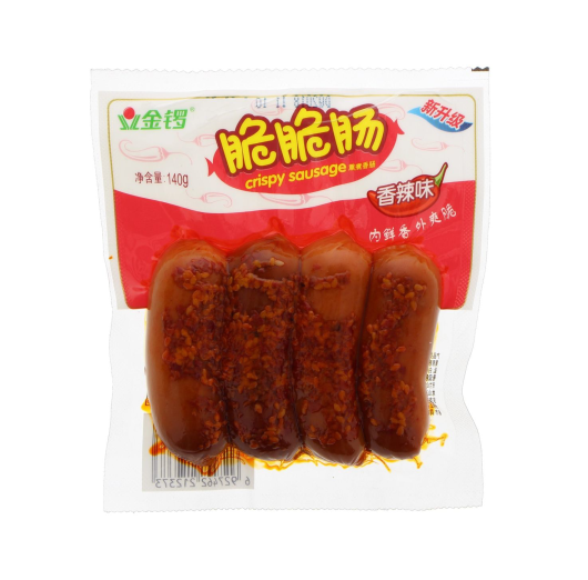 金锣辣脆肠 140克