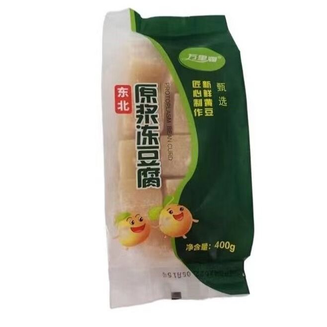万里霜原浆冻豆腐 350克