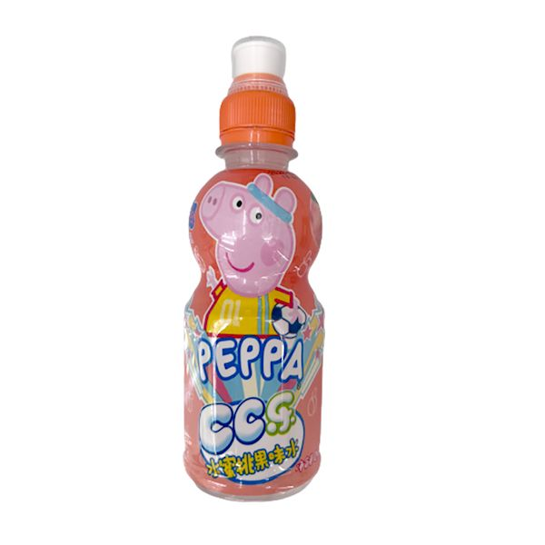 小猪佩奇水蜜桃果味水 245ml