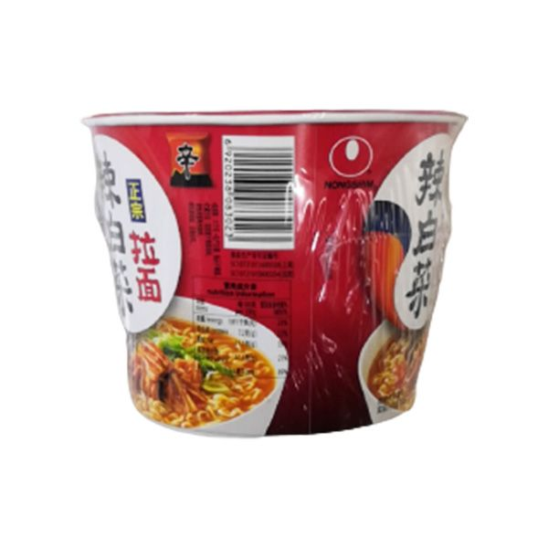 农心辣白菜拉面（碗） 117克