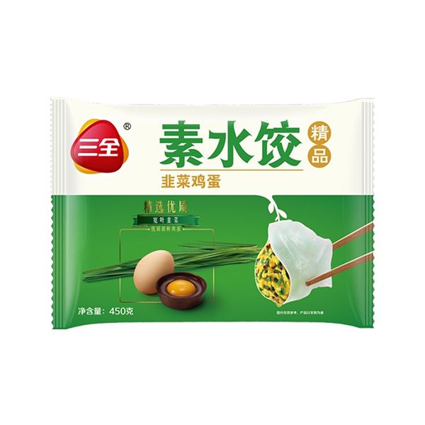 三全素水饺 455克