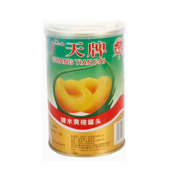 广天糖水黄桃 425克