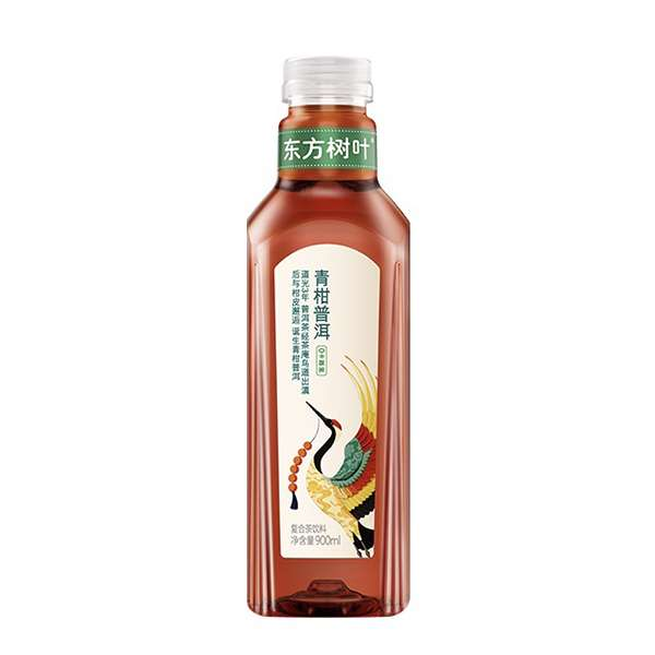 农夫东方树叶清柑普洱 900ml