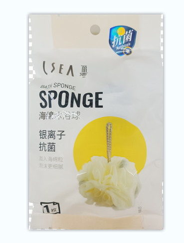 丽洒海棉沐浴球 1个