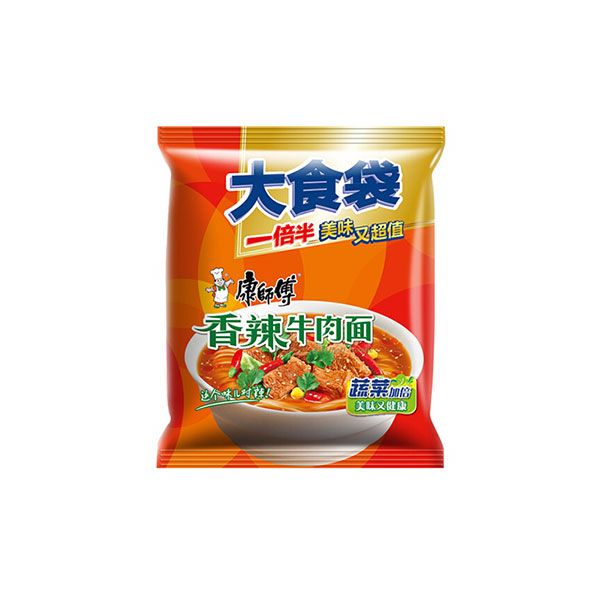 康师傅大食袋香辣面 127克