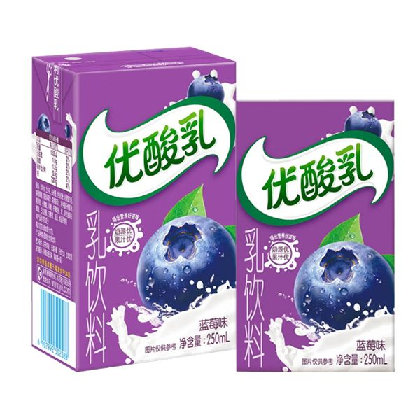伊利优酸乳蓝莓味 250ML