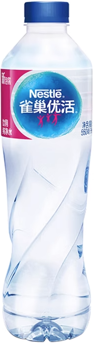 优活家饮用纯净水 550ml