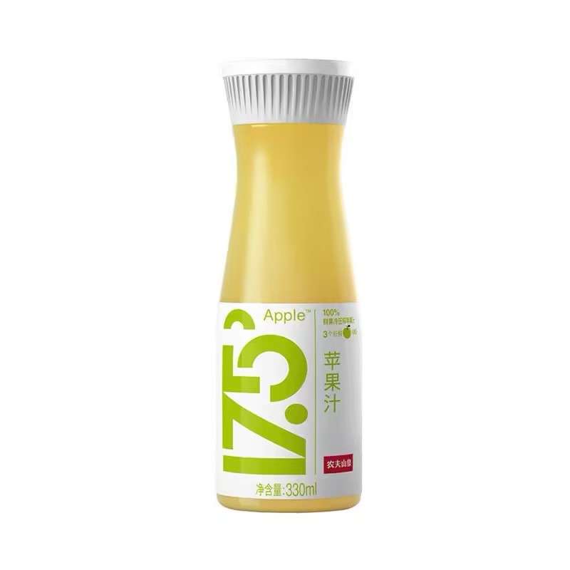 农夫100%NFC17.5°苹果汁 330ml