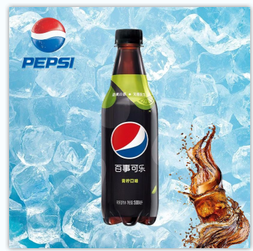 百事可乐青柠无糖可乐 500ml