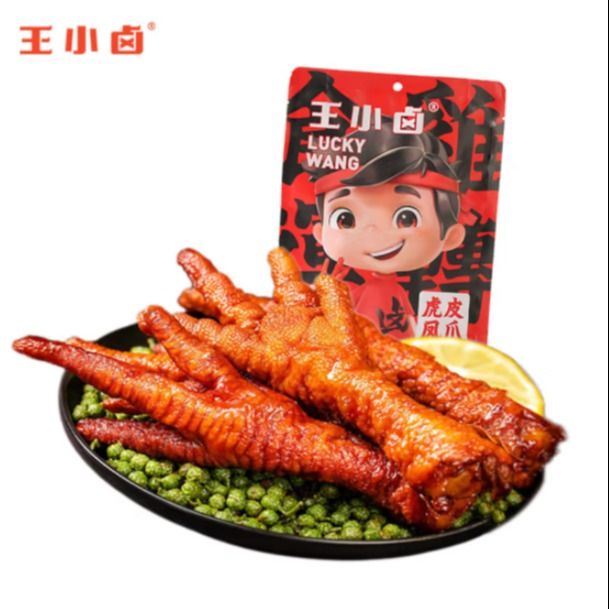 王小卤虎皮凤爪（香辣味） 105克