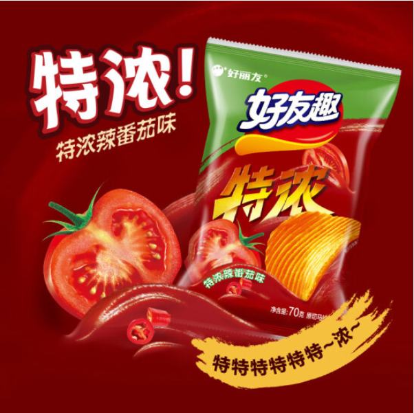 好丽友好友趣特浓辣番茄味 70克