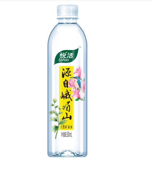 悦活天然矿泉水 500ml