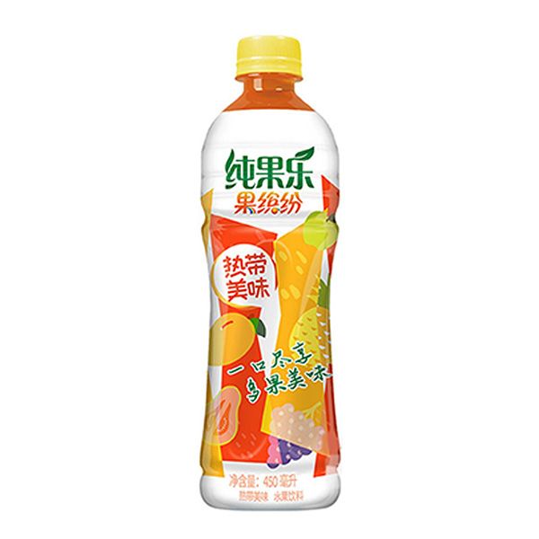 果缤纷热带美味饮料 450毫升