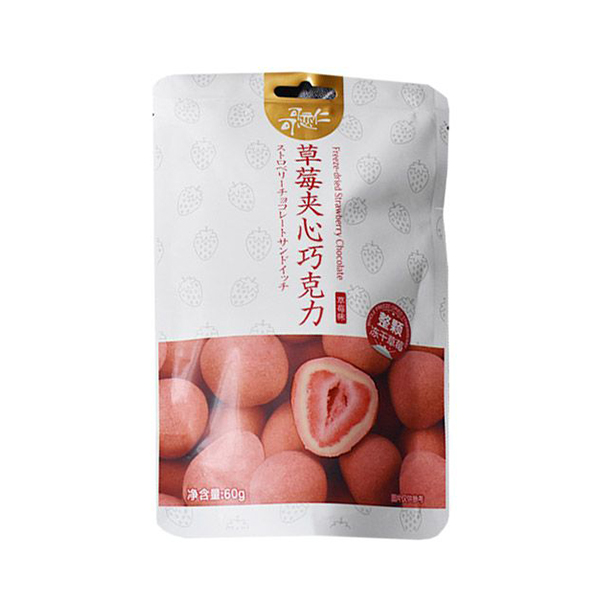 哥恋仁（梵越伦）草莓夹心巧克力（草莓味） 60克