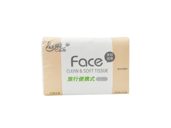 洁柔Face天然无香28抽面巾纸 28抽