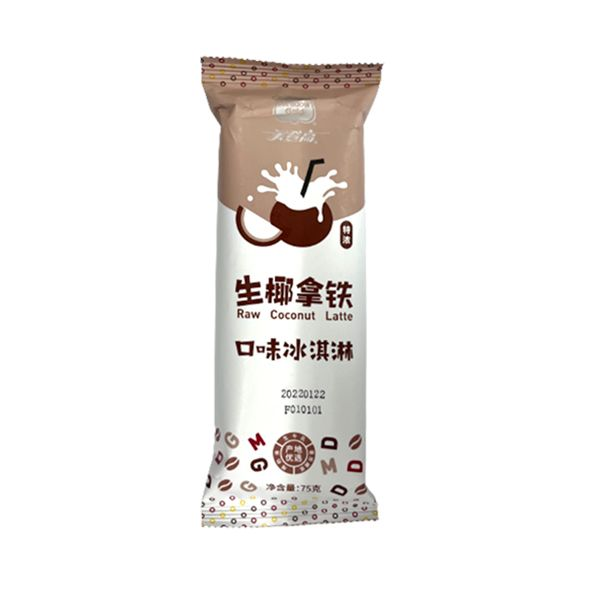 美登高生椰拿铁口味冰淇淋 75克