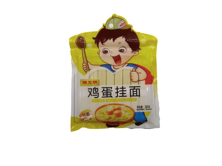 陈克明鸡蛋挂面 280克