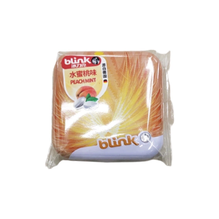 BLINK冰力克果粉薄荷糖(水蜜桃味) 15克