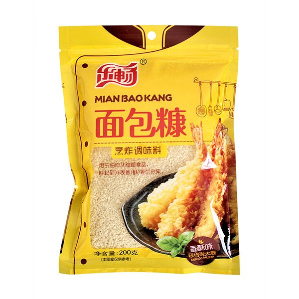 乐畅面包糠香酥味 200克