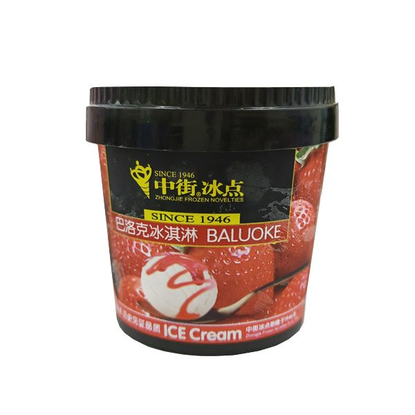 中街巴洛克（草莓牛奶蛋糕口味）冰淇淋 88克