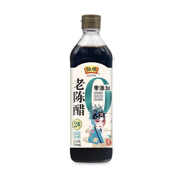 恒顺0添加2年老陈醋 500ml