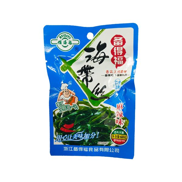 备得福海带丝（麻辣味） 50克/60克