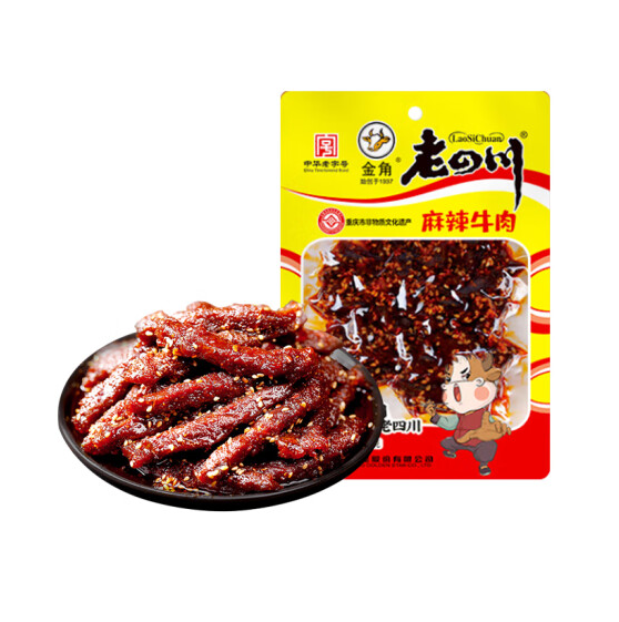 金角老四川麻辣牛肉 60克