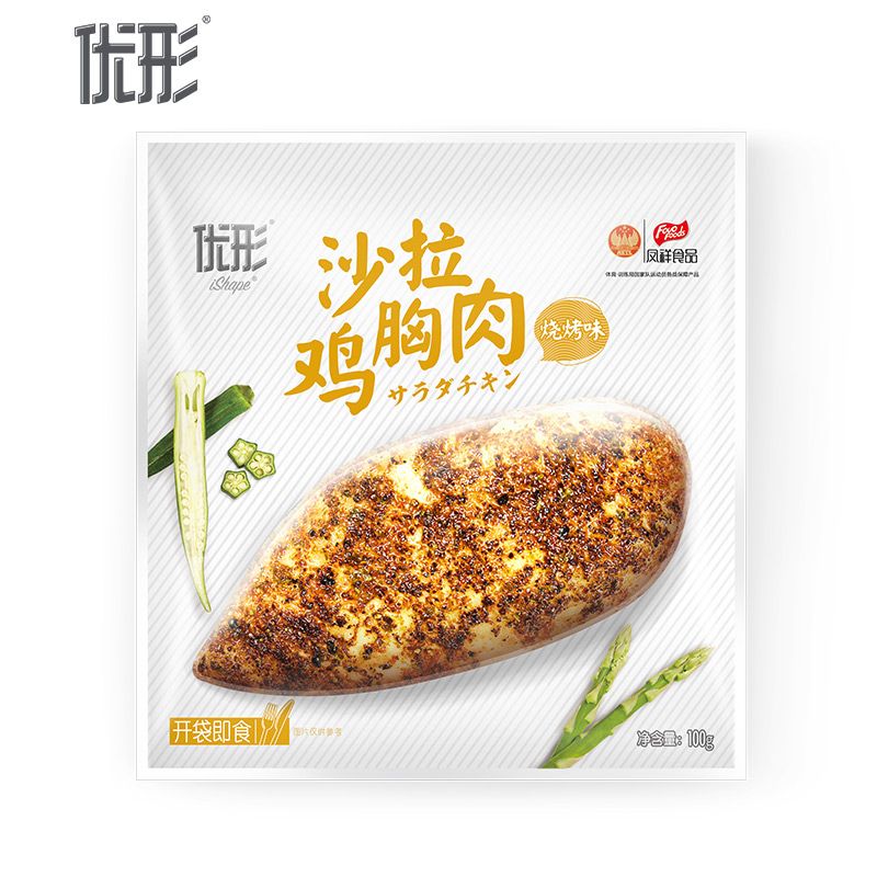 优形鸡胸肉（烧烤味） 100克