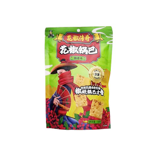 卧龙椒香味花椒锅巴 138克