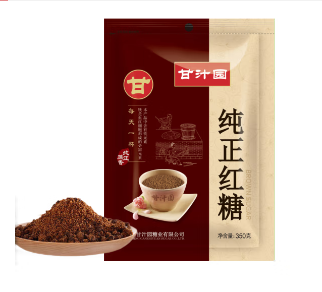甘汁园纯正红糖 350克