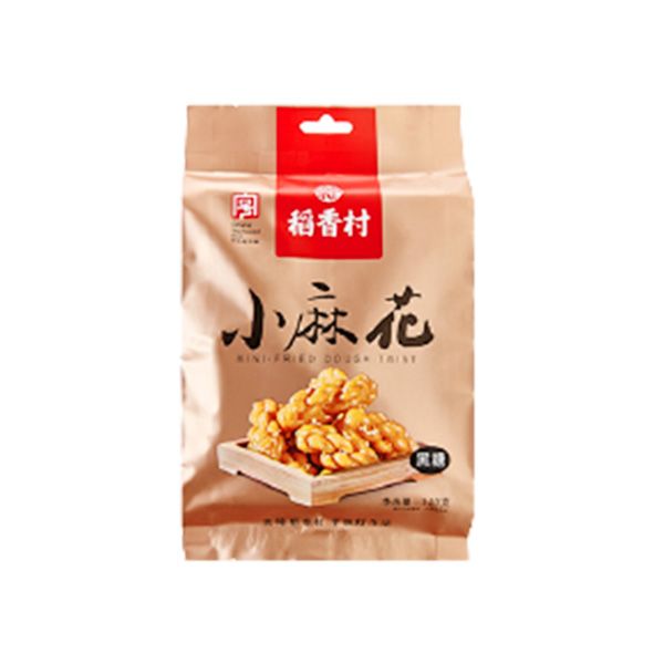 稻香村小麻花黑糖 120克