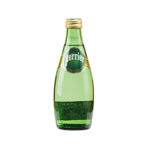 perrier巴黎水原味天然含气矿泉水 330ML