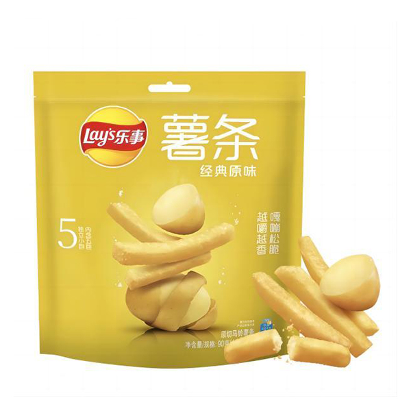 乐事真脆薯条原味 90克