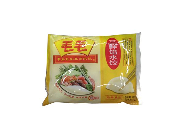 毛毛三鲜馅水饺 400克