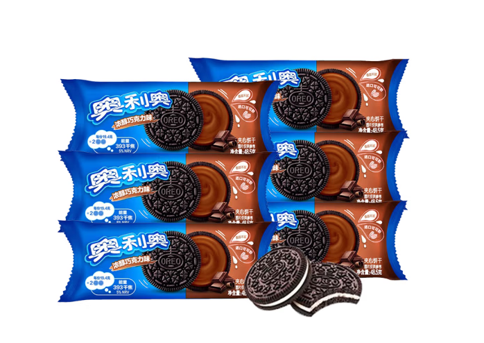 奥利奥浓醇巧克力味夹心饼干 48.5克