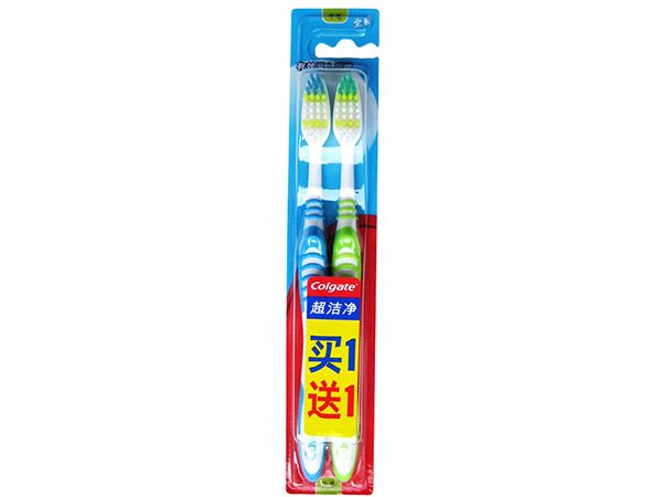 高露洁超洁净(新)中软毛买一送一 双支