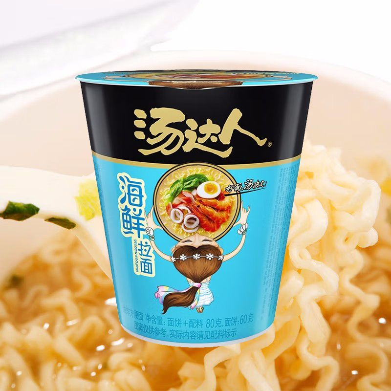 统一汤达人海鲜拉面（杯） 72克/80克