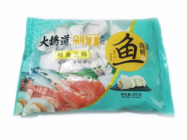 大桥道鲅鱼三鲜水饺 450克