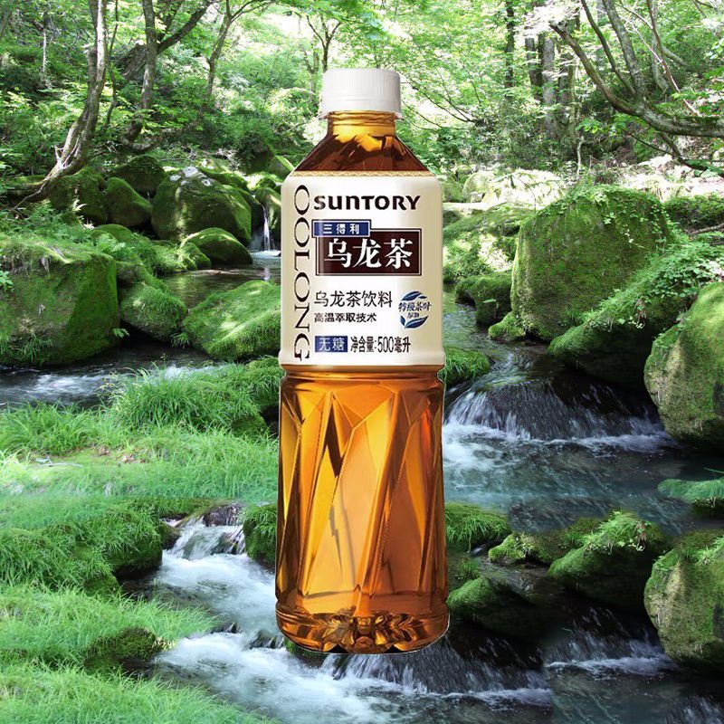 三得利乌龙茶无糖 500ml