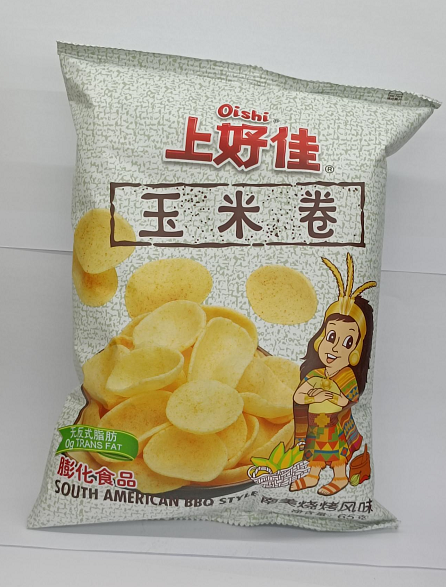 上好佳玉米卷（南美烧烤风味） 65克