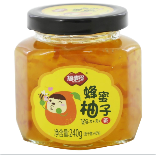 福事多蜂蜜柚子茶 240克