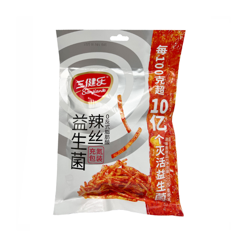 三健乐益生菌辣丝 102克