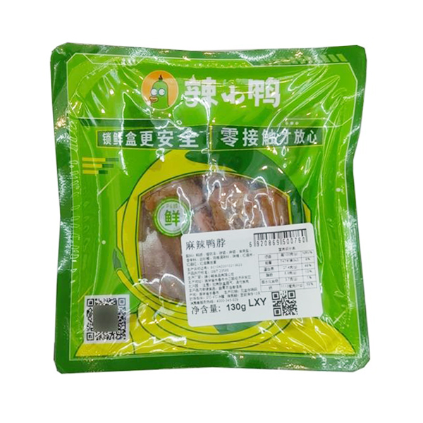 辣小鸭麻辣鸭脖 130克