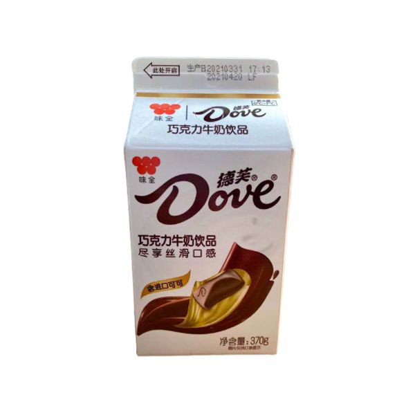 味全德芙巧克力牛奶饮品 370克