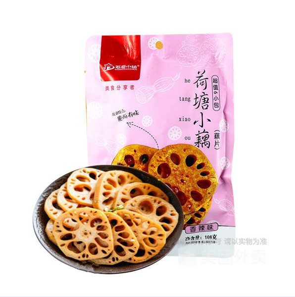 石磨小镇藕片香辣味 108克