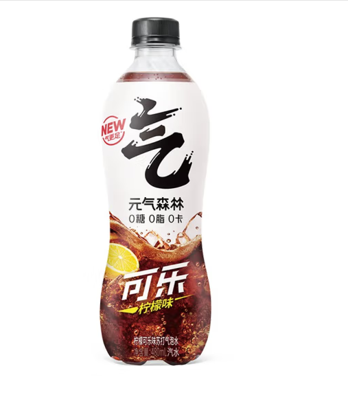 元气森林柠檬可乐味苏打气泡水 480ml