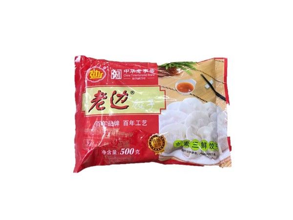 老边素三鲜水饺 500克