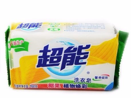 超能椰果洗衣皂 200克