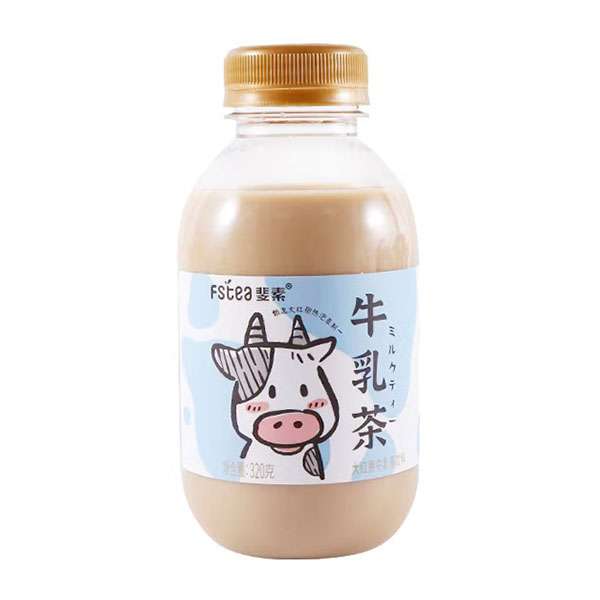 斐素草莓茉莉牛乳茶饮料 320g
